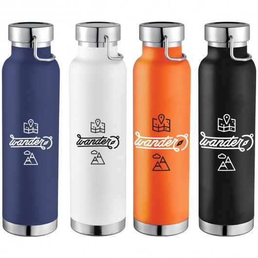 Printed Zermatt Copper Vacuum Bottles
